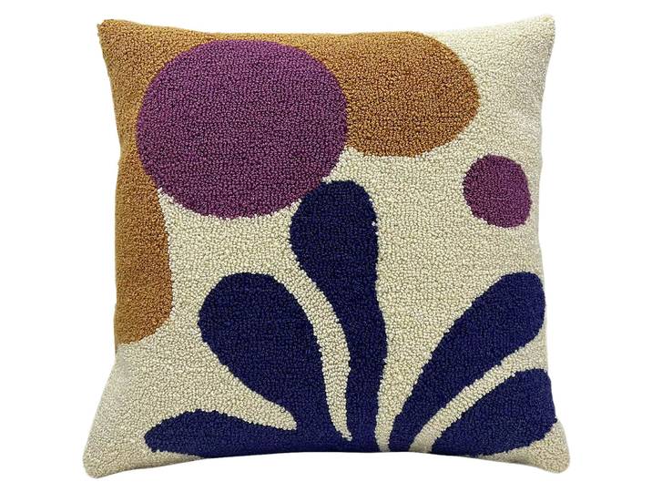 Zierkissen Natural & Feminine Glamour farbig 80 Prozent Polyester, 20 Prozent Baumwolle B 45 T 45 cm - Material: 80% Polyester, 20% Baumwolle