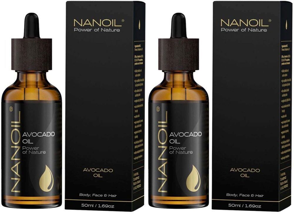 Nanoil - Avocado Oil x2 2x50 ml Öl