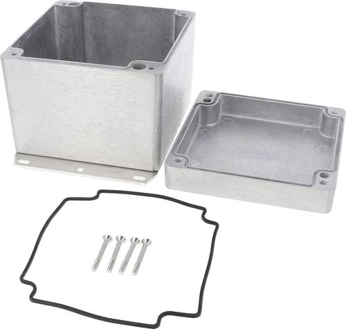 Hammond Electronics 1550Z137F Universal-Gehäuse 121 x 121 x 102 Aluminium Druckguss Aluminium 1St.