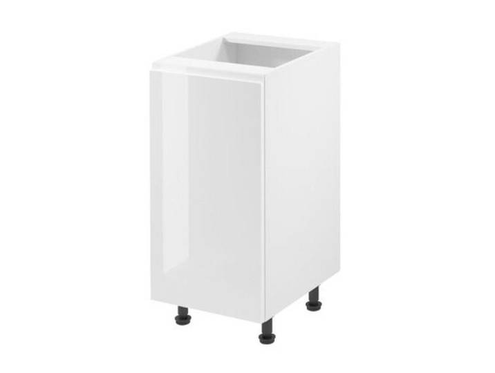 Xlmoebel Unterschrank XLMOEBEL Hochglanz Weiß Küchenschrank mit Soft-Close-Tür (1-St., Hochglanz Weiß) Made in Europa