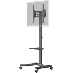 GOOBAY 59507 - TV Roll-Ständer, 37"-70", schwenkbar, schwarz