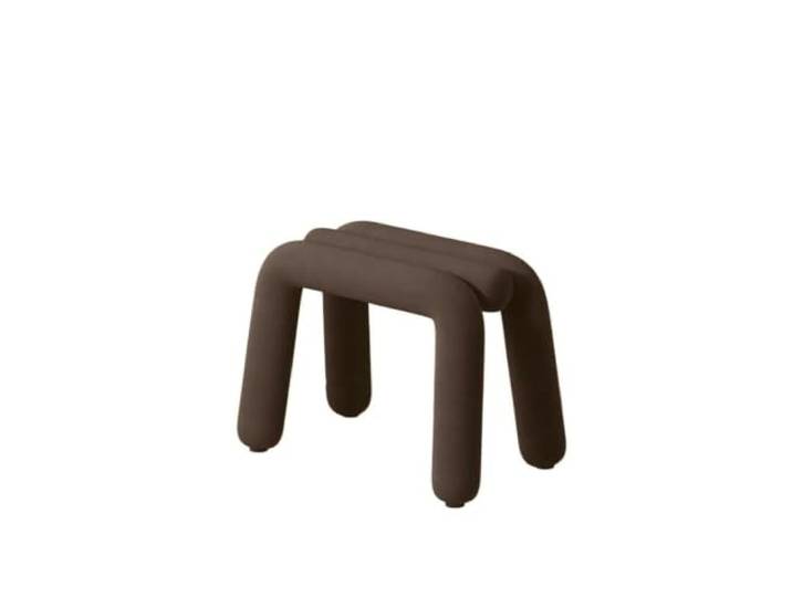 Zymjzbetic Schminkhocker Schminkhocker, Schminkstühle Veranda-Schuhwechsel-Schlafzimmer-Wohnzimmer-Freizeithocker in unregelmäßiger Streifenform(Brown)