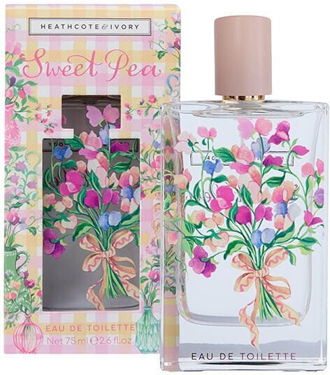 Heathcote & Ivory Sweet Pea 75ml Eau de Toilette