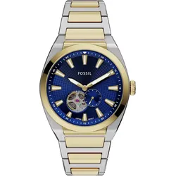 Fossil Automatik Everett ME3275 - blau,2-tone - 42mm