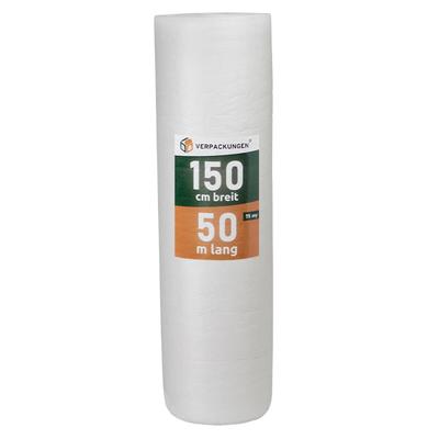 BB-Verpackungen GmbH 3 x Luftpolsterfolie (1,5 x 50 m) 3-lagig 75 my Schutzfolie Noppen Versandfolie Polster Knallfolie Transport BB-Verpackungen
