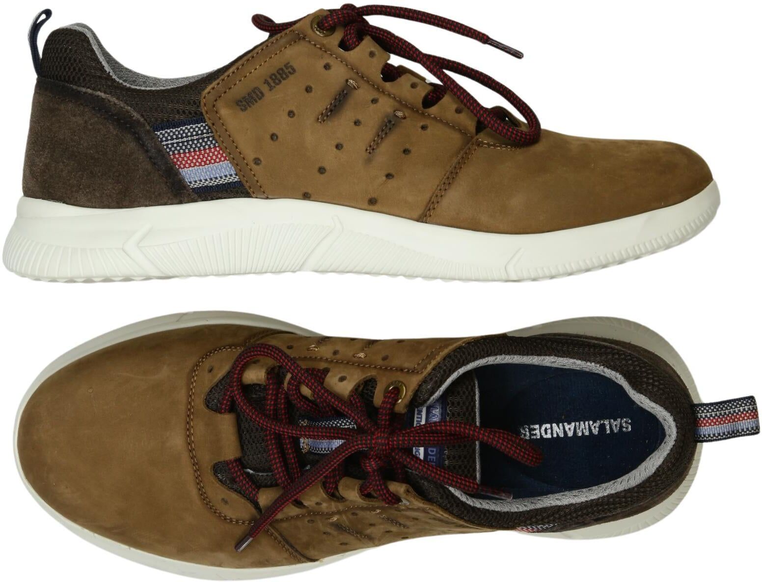 Salamander Herren Sneaker, Braun, Gr. EU 41, Leder - Second Hand