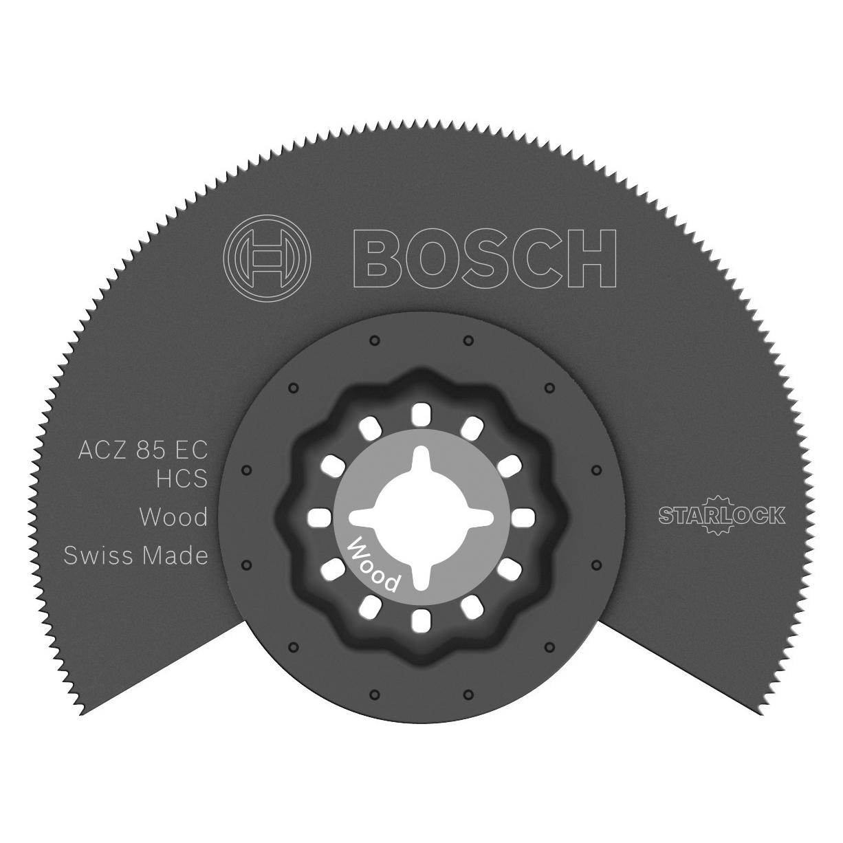 Bosch Professional Zubehör HCS Segmentsägeblatt ACZ 85 EC Wood, 85 mm, 1er-Pack (2608661643)
