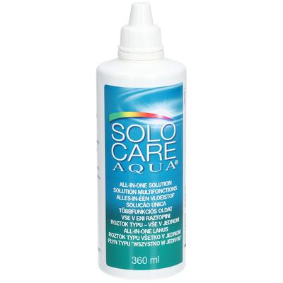 Solocare Aqua 360 ml Aufbewahrungs- und Reinigungslösung