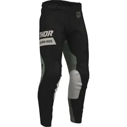 Thor Launchmode Bleach, Textilhose - Schwarz/Dunkelgrün/Hellgrau - 30