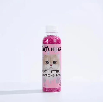 Inspire Curations FreshNest Cat Litter Odor Eliminating Beads pink