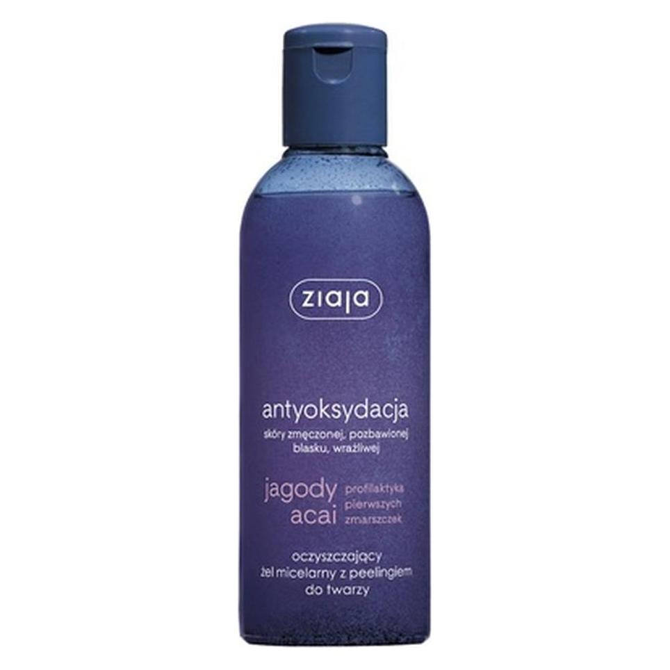 Ziaja Micellar Gel With Peeling Acai Berry (Micellar Cleansing Face Scrub Gel) 200 Ml (Reinigungspeeling, 200 ml) (Z097)