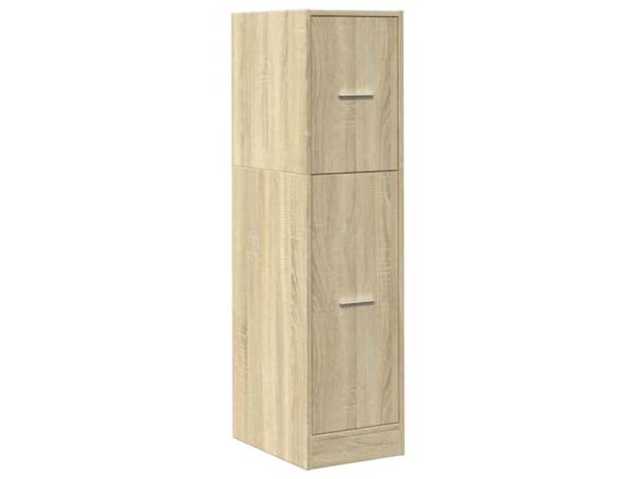 vidaXL Apothekerschrank Sonoma-Eiche 30x41x118 cm Holzwerkstoff