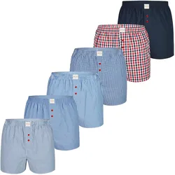 Phil & Co. Berlin Herren Boxer Classic Sets 6er Pack
