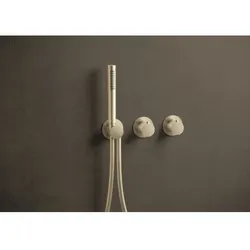 Herzbach MODUL7 Thermostat Fertigset 70.701001.1.41 1 Verbraucher Brass Steel