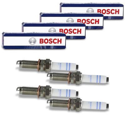 Bosch 4x Zündkerze [Hersteller-Nr. 40665962] für VW, Audi, Cupra, Skoda, Seat