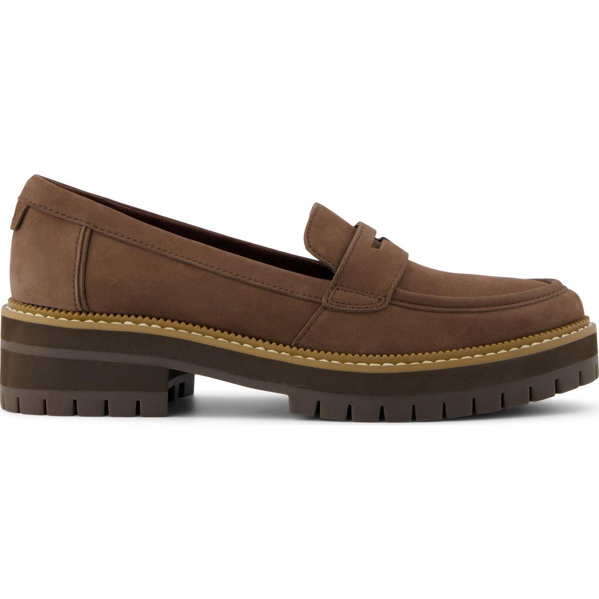 Toms Cara dark brown leather 41 10021357-41