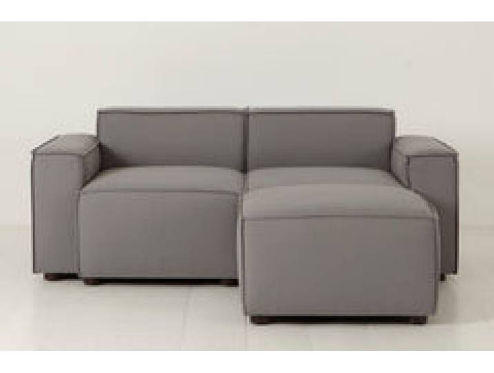 Zweisitzer-Sofa Model 03 mit Chaiselongue rechts, Risso