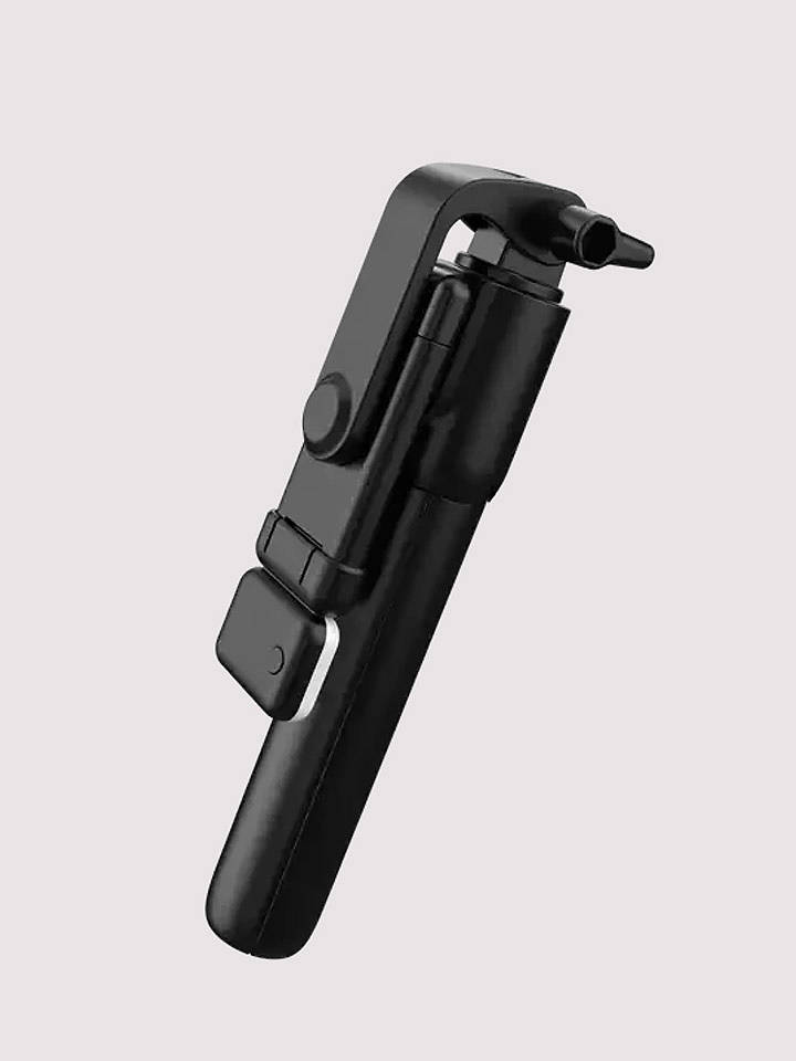 SmartCase Mini-Bluetooth-Selfie-Stange in Schwarz - onesize
