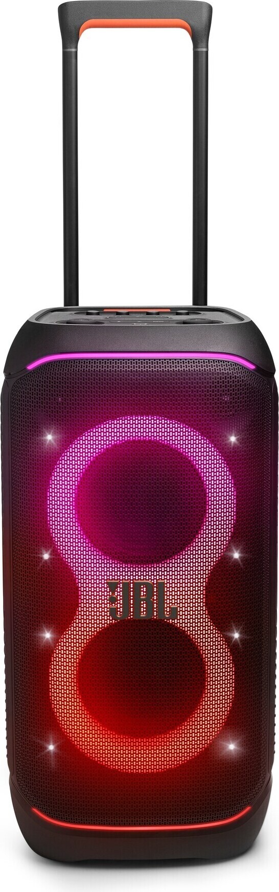 JBL Partylautsprecher, 240W RMS, Bluetooth, Lichtshow, Rollen, schwarz, 1 Stk.