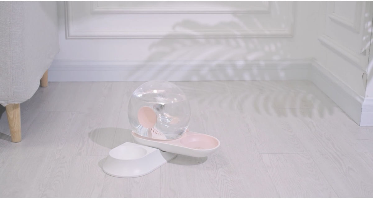 M-Pets Snail Combi Distributore Cibo E Acqua 1PZ