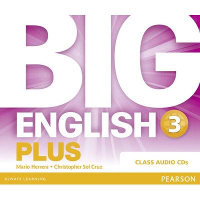 Big English Plus American Edition 3 Class CD, Audio-CD - Mario Herrera,Christopher Sol Cruz, 9781447989349