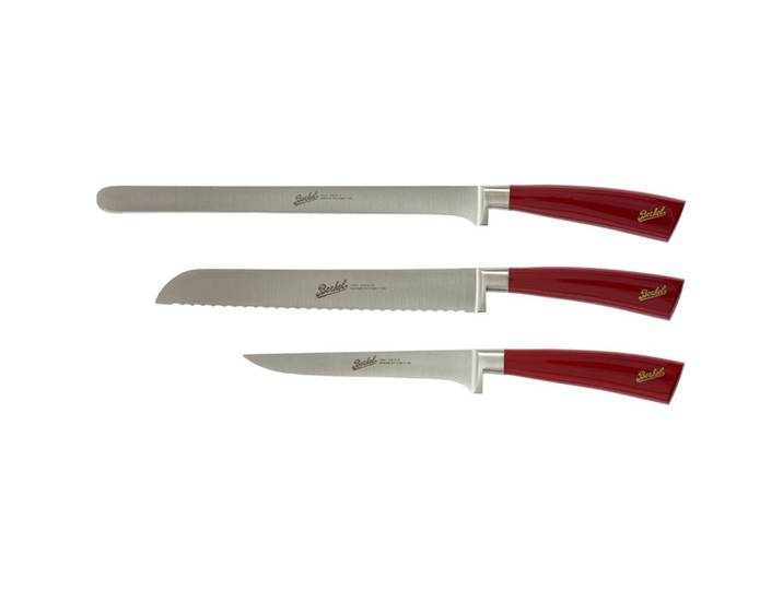 Berkel Messer-Set Elegance rot Stahl - Messer-Set