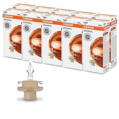 Osram 10x Glühlampe, Instrumentenbeleuchtung [Hersteller-Nr. 2452MFX6]