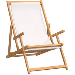 vidaXL, Liegestuhl, Haconia (Mit Armlehnen) (126 cm)