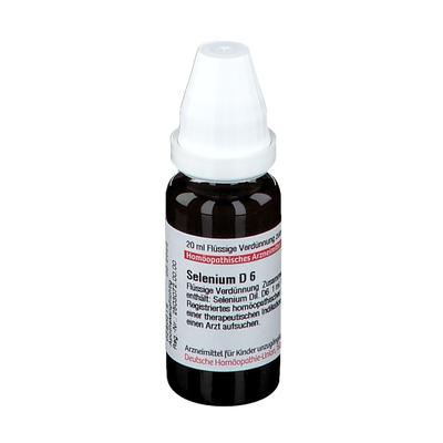 Selenium D 6 Dilution 20 ml