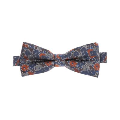 Fliege VENTI "VENTI Fliege Print", Herren, orange, 100% Seide, Fliegen