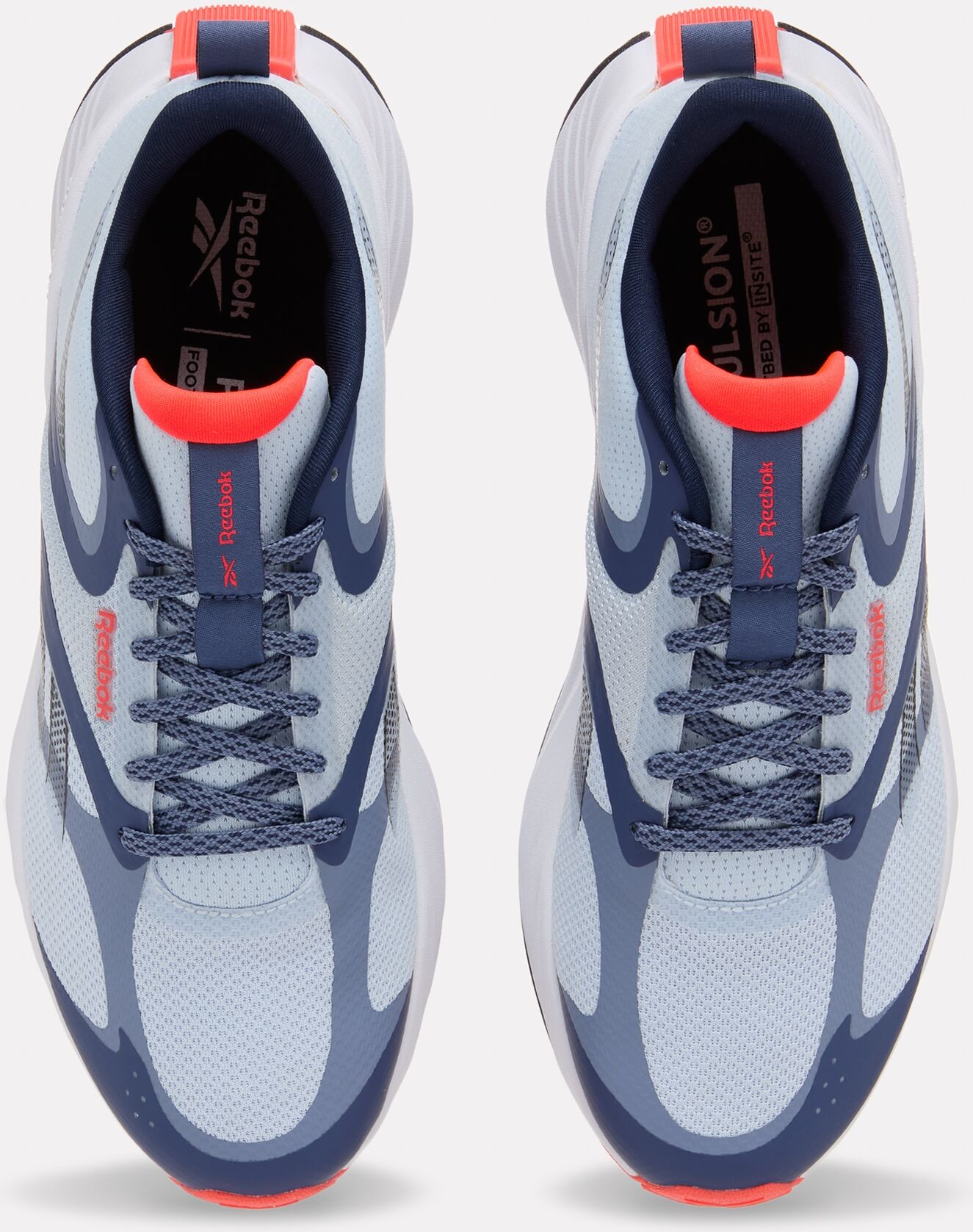 Laufschuh REEBOK "ENERGEN TECH PLUS 3", Damen, Gr. 37, blau (tranquil blau, ftwr weiß), Leder, Synthetik, Textil, Schuhe Laufschuh tranquil blau, ftwr weiß 37