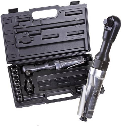 Aerotec Druckluft-Umschaltknarre 1/2 (12.5 mm) 6.3 bar inkl. Koffer