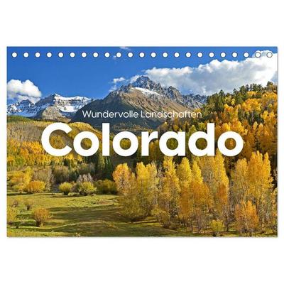 Colorado - Wundervolle Landschaften (Tischkalender 2026 DIN A5 quer), CALVENDO Monatskalender