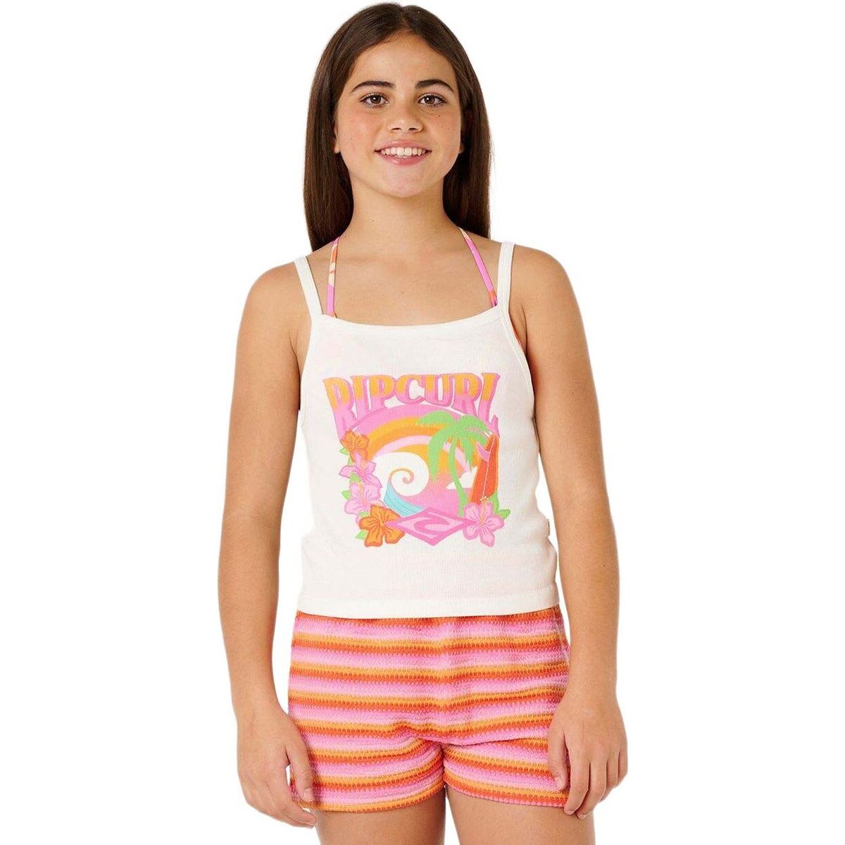 RipCurl Tropical Dawn Tank - Girl bone (3021) 10 06SGTE-3021-10