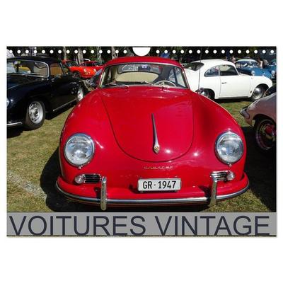 VOITURES VINTAGE (Calendrier mural 2027 DIN A4 vertical), CALVENDO calendrier mensuel