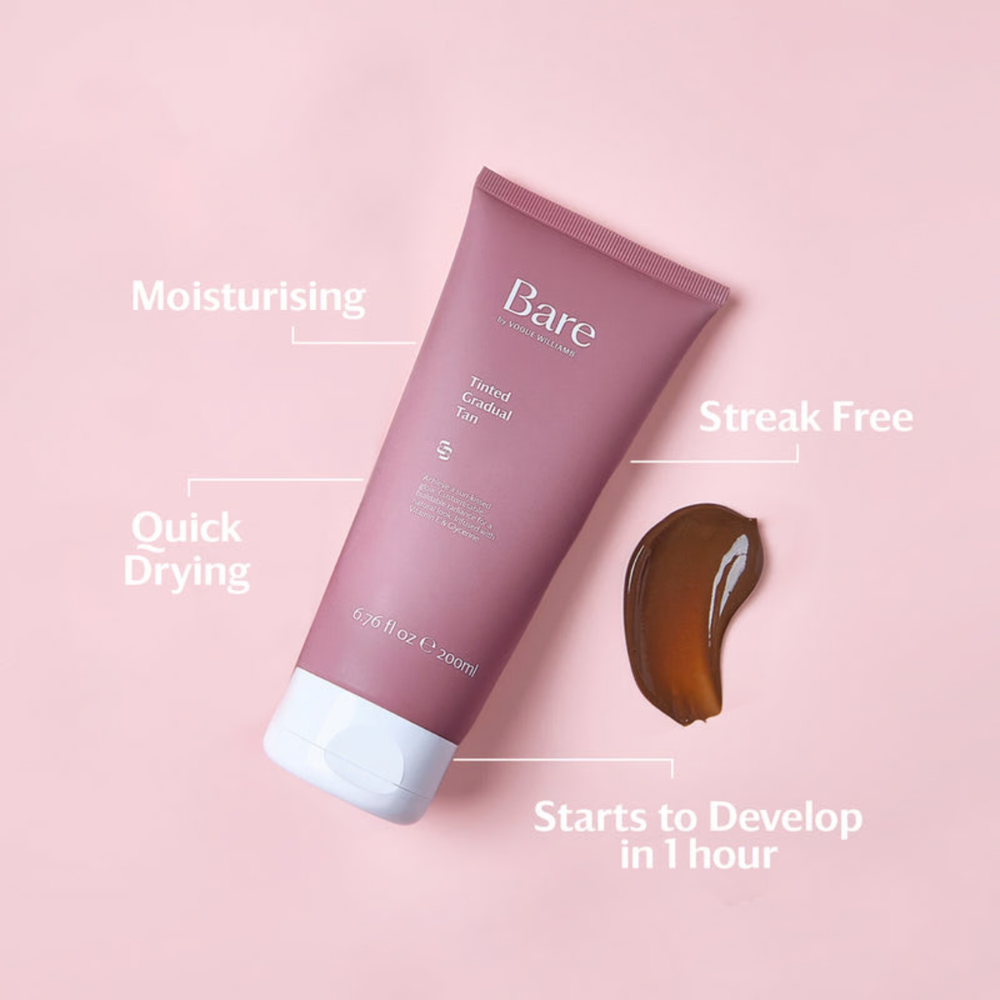 Bare by Vogue Williams Bronceado gradual con tinte hidratante 200mL