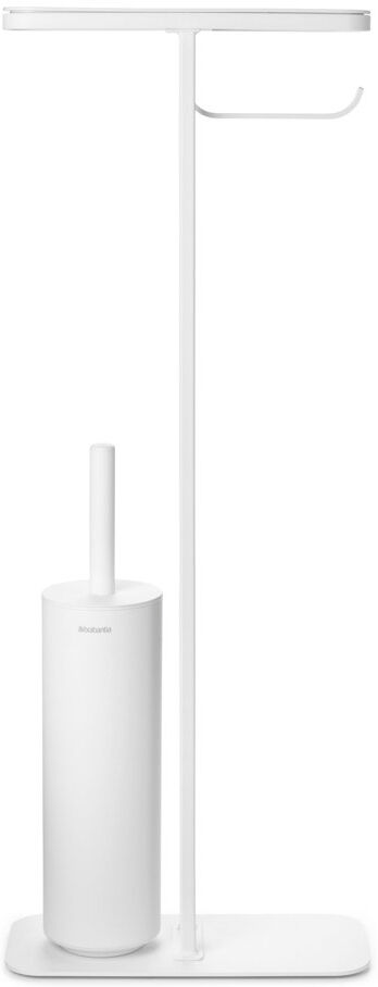 Brabantia Mindset Toilet Butler Mineral Fresh White 75.5cm H X 29cm W X 12.5cm D