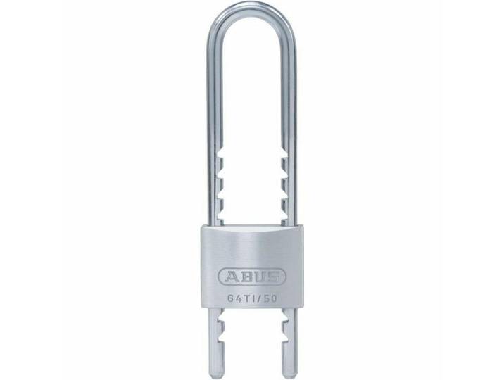 Abus - Cadenas À Anse Réglable 64-50 Mm Titalium - 64ti/50hb60-150 B/dfnli