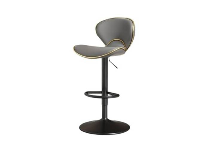 VNCdfhETs Barstuhl Höhenverstellbare Barhocker, Hochstühle for Das Esszimmer Barhocker(Grey)