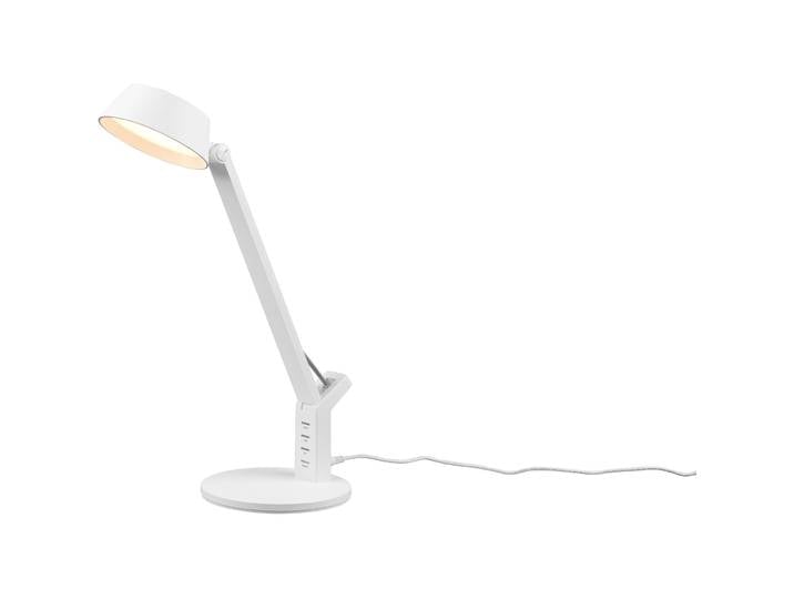 Tischlampe Evie weiss Kunststoff H 40.4 cm 600 lm - LED - Lichtfarbe: Warmweiss - Kaltes Tagesweiss - LED Energiesparlampen