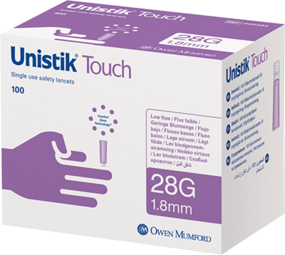 OWEN MUMFORD GmbH UNISTIK Touch 28 G Sicherheitslanzetten 100 St 12482091