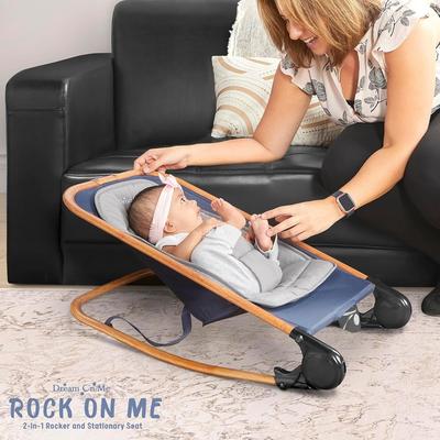 Dream On Me Rock with Me 2-in-1 Rocker & Stationary Seat