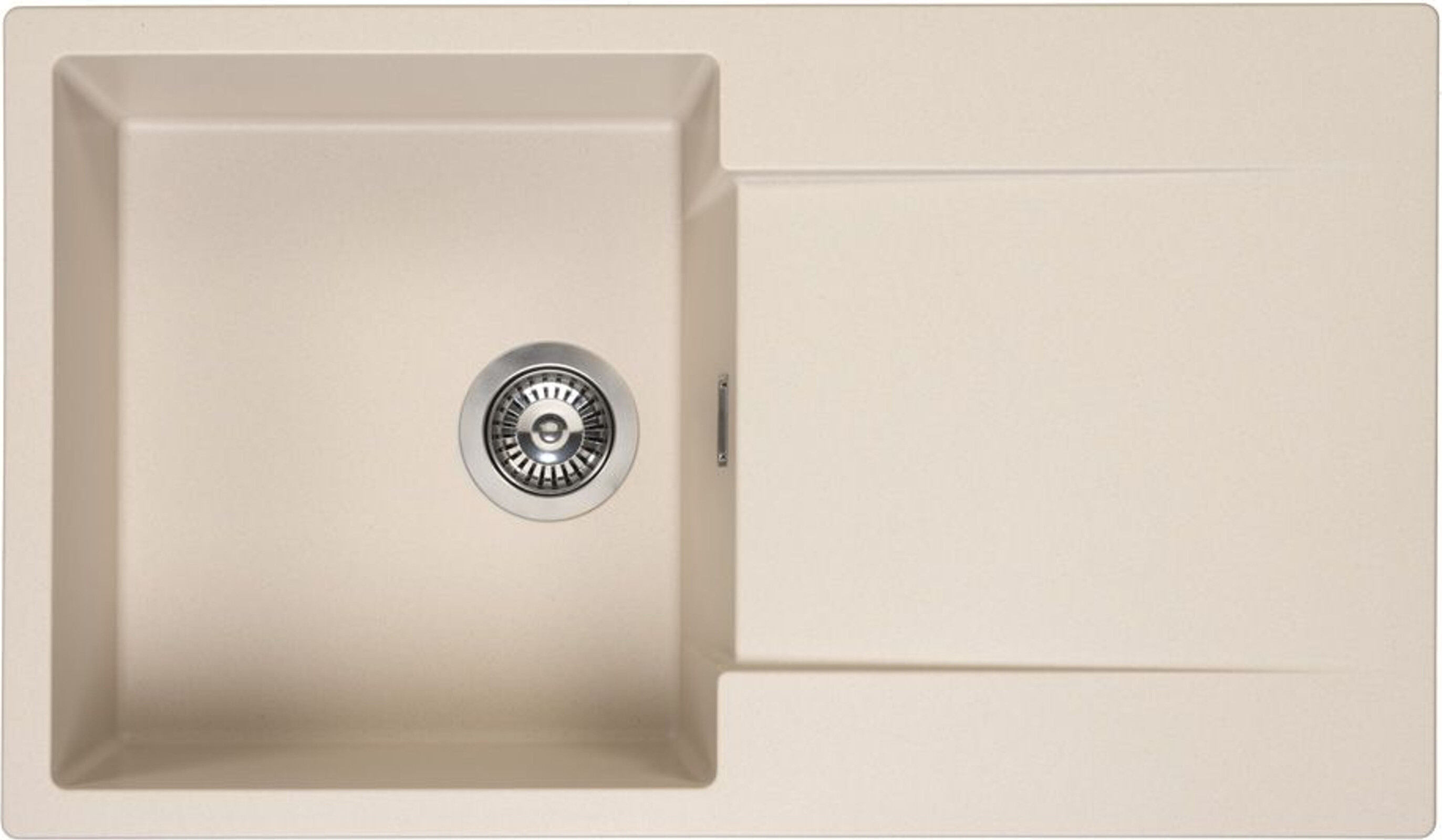 Reginox Amsterdam 10 Küchenspüle mit Abtropffläche beige metallic