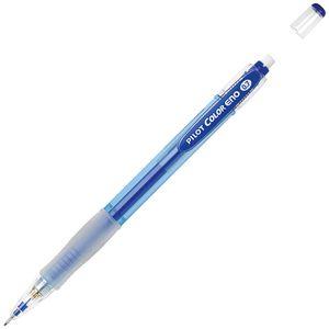 Pilot Druckbleistift Color Eno 0.7, blau-transparent, Kunststoff, HB, mit Radiergummi, blaue Mine, Strichbreite 0,7 mm
