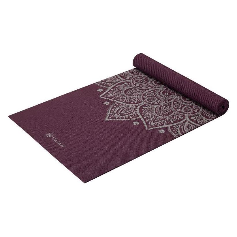 Gaiam Sundial Flower Yoga Mat 5 mm Classic Printed (5 mm) (52239381)