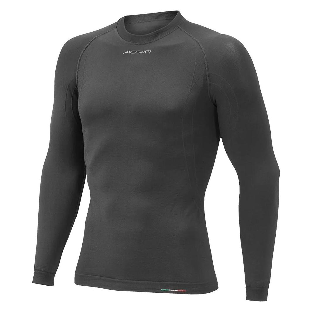 Accapi Herren Langarmhemd Schwarz Xs/S (S, XS) (Accapi)