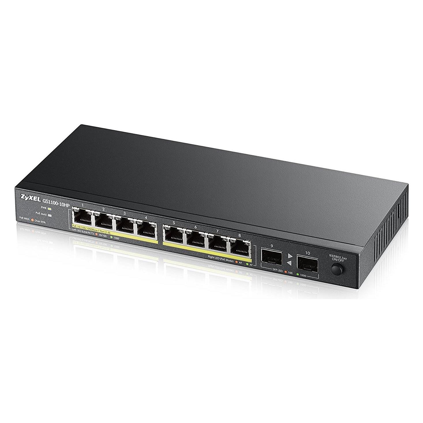 Zyxel Gs1100-10hp (10 Ports) (3180)