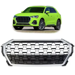 Kühlergrill Silber passend für Audi Q3 F3 SUV Sportback ab 2018