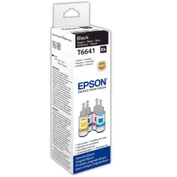 Epson Original T6641 Nachfülltinte schwarz 4.000 Seiten 70ml (C13T664140)