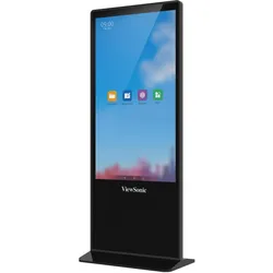 Viewsonic EP5542T (3840 x 2160 Pixel, 55"), Digital Signage, Schwarz
